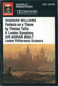 Ralph Vaughan Williams - Fantasia On A Theme By Thomas Tallis • A London Symphony (Symphony No. 2) (CASS) | Near Mint (NM) Near Mint (NM)