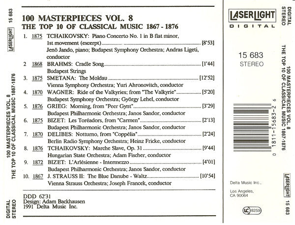 Various - The Top 100 Masterpieces Of Classical Music: 1685-1928 *10XCD BOX* | Near Mint (NM) Near Mint (NM)