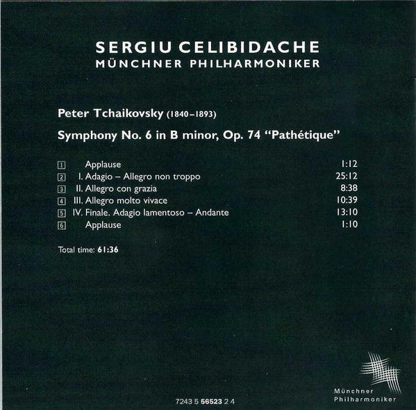 Symphony No. 6 In B Minor, Op. 74 "Pathétique" (CD) | Near Mint (NM) Near Mint (NM)