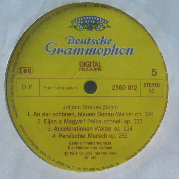Berliner Philharmoniker - Johann & Josef Strauss Walzer•Polkas•Märsche•Ouvertüren *BOX* | Near Mint (NM) Excellent (EX)
