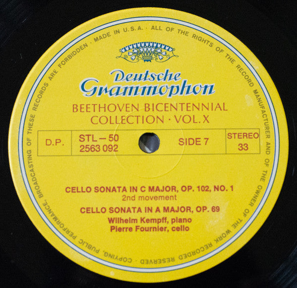 Ludwig Van Beethoven - Music For Violin And Cello Part 1 *BOX* | Near Mint (NM) Very Good Plus (VG+)