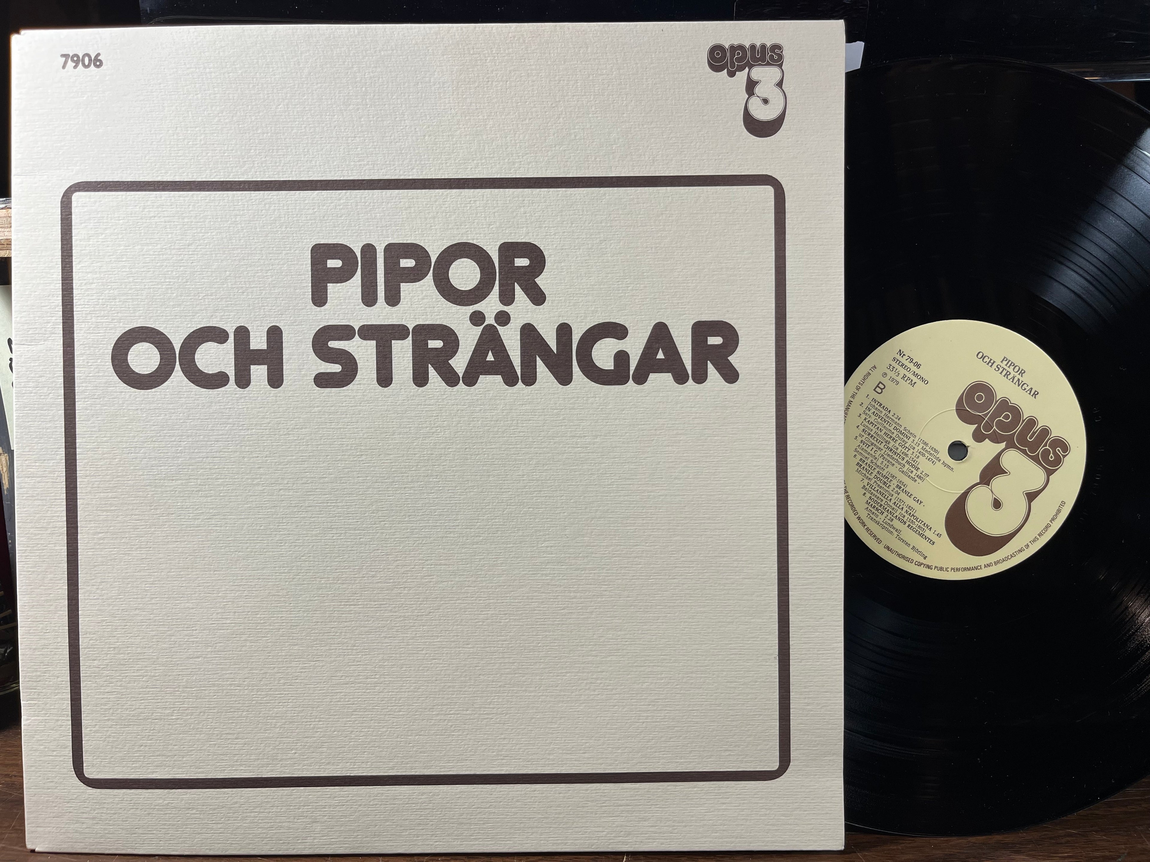 Pro Musica Instrumentali - Pipor Och Strängar (VINYL) | Near Mint (NM) Near Mint (NM)