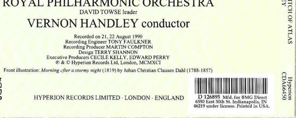 Granville Bantock - Hebridean Symphony / Celtic Symphony / The Witch Of Atlas / The Sea Reivers | Near Mint (NM)