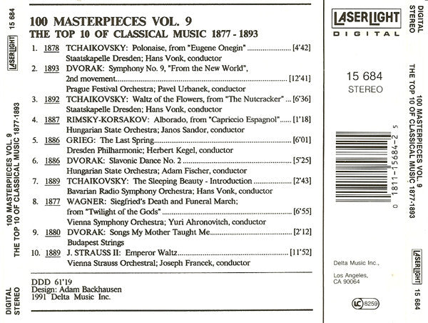 Various - The Top 100 Masterpieces Of Classical Music: 1685-1928 *10XCD BOX* | Near Mint (NM) Near Mint (NM)