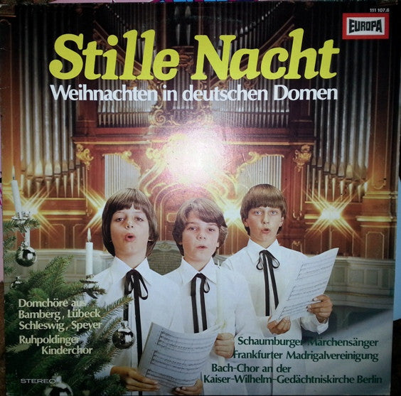 Ruhpoldinger Kinderchor - Stille Nacht - Weihnachten In Deutschen Domen | Near Mint (NM) Near Mint (NM)