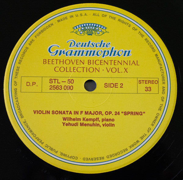 Ludwig Van Beethoven - Music For Violin And Cello Part 1 *BOX* | Near Mint (NM) Very Good Plus (VG+)