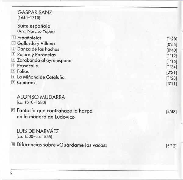 Guitarra Española (CD) | Near Mint (NM) Near Mint (NM)