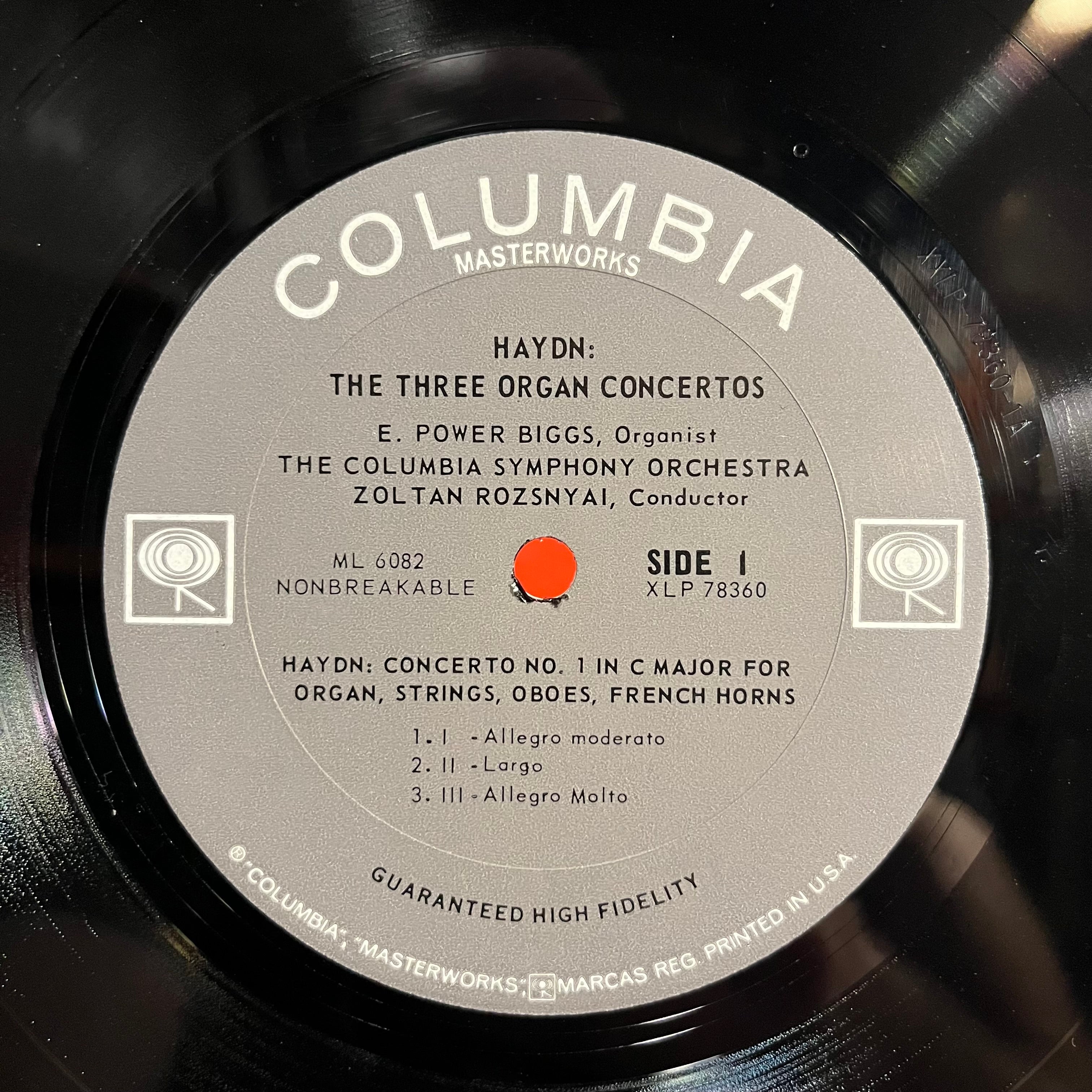 The Three Organ Concertos *SHRINK* | Near Mint (NM) Near Mint (NM)
