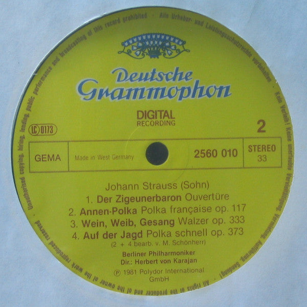 Berliner Philharmoniker - Johann & Josef Strauss Walzer•Polkas•Märsche•Ouvertüren *BOX* | Near Mint (NM) Excellent (EX)