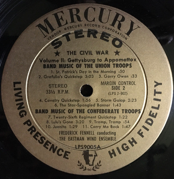 Frederick Fennell - The Civil War Its Music And Its Sounds Volume 2 | Near Mint (NM) Near Mint (NM)