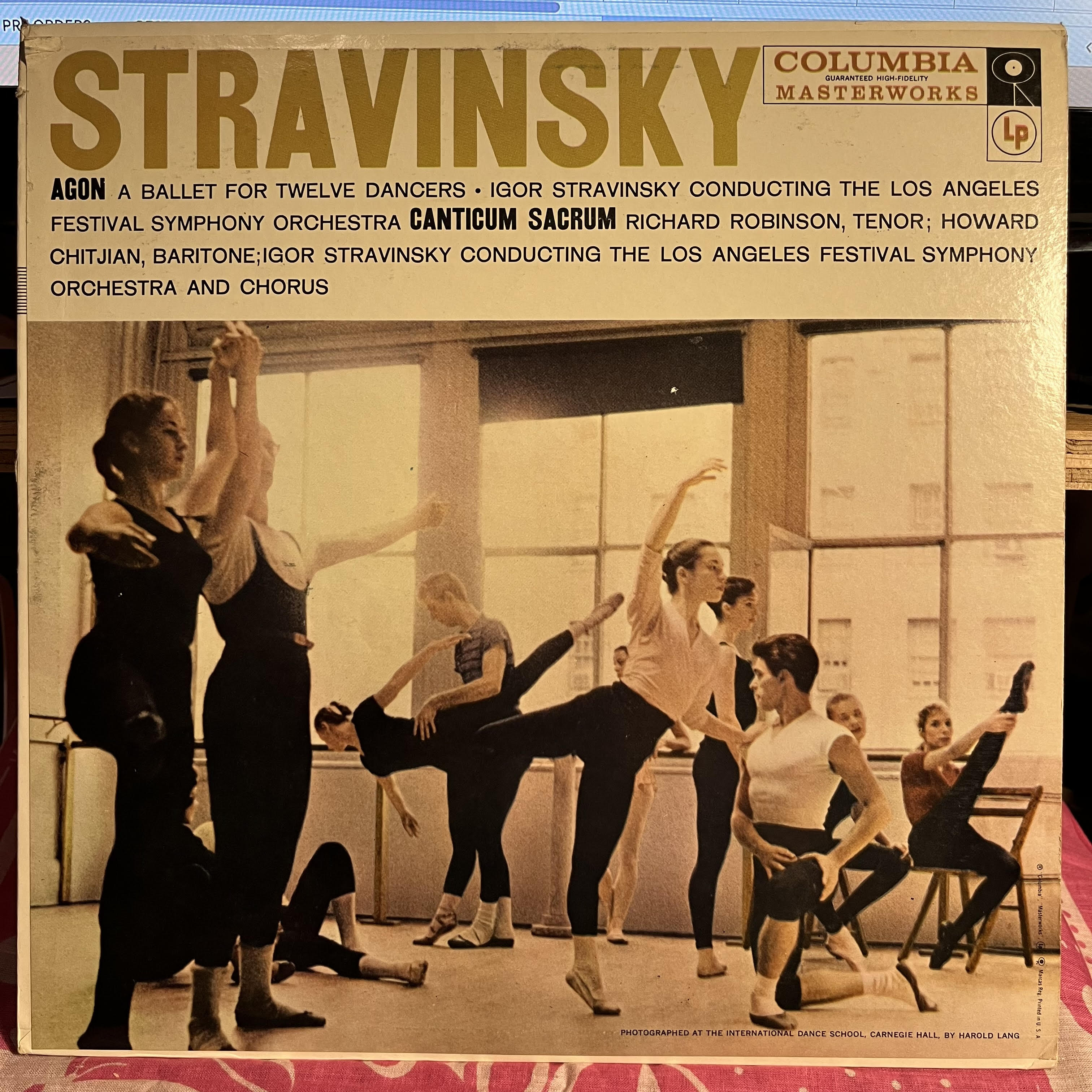 Igor Stravinsky - Agon (A Ballet For Twelve Dancers) / Canticum Sacrum | Near Mint (NM) Excellent (EX)