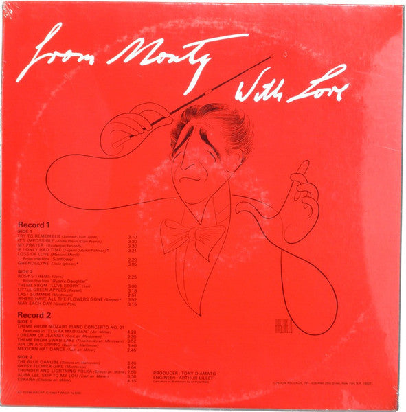 Mantovani And His Orchestra - From Monty, With Love | Near Mint (NM) Excellent (EX)