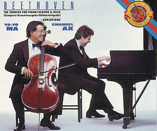 Ludwig van Beethoven - The Sonatas For Piano/Klavier & Cello (2xCD) | Near Mint (NM) Near Mint (NM)