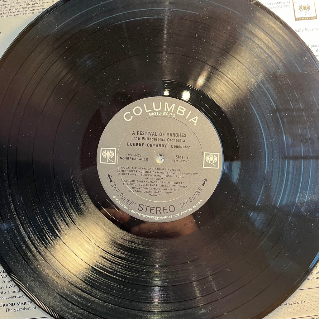 The Philadelphia Orchestra - A Festival Of Marches *STEREO* | Near Mint (NM) Excellent (EX)