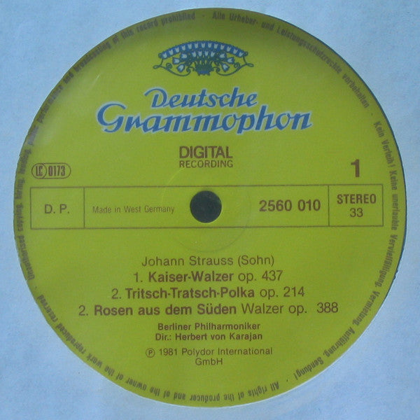 Berliner Philharmoniker - Johann & Josef Strauss Walzer•Polkas•Märsche•Ouvertüren *BOX* | Near Mint (NM) Excellent (EX)
