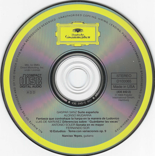Guitarra Española (CD) | Near Mint (NM) Near Mint (NM)