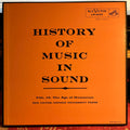 Various - History Of Music In Sound - Volume IV - The Age Of Humanism | Near Mint (NM) Excellent (EX)