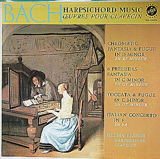 Johann Sebastian Bach - Harpsichord Music / Œuvres Pour Clavecin | Near Mint (NM) Near Mint (NM)