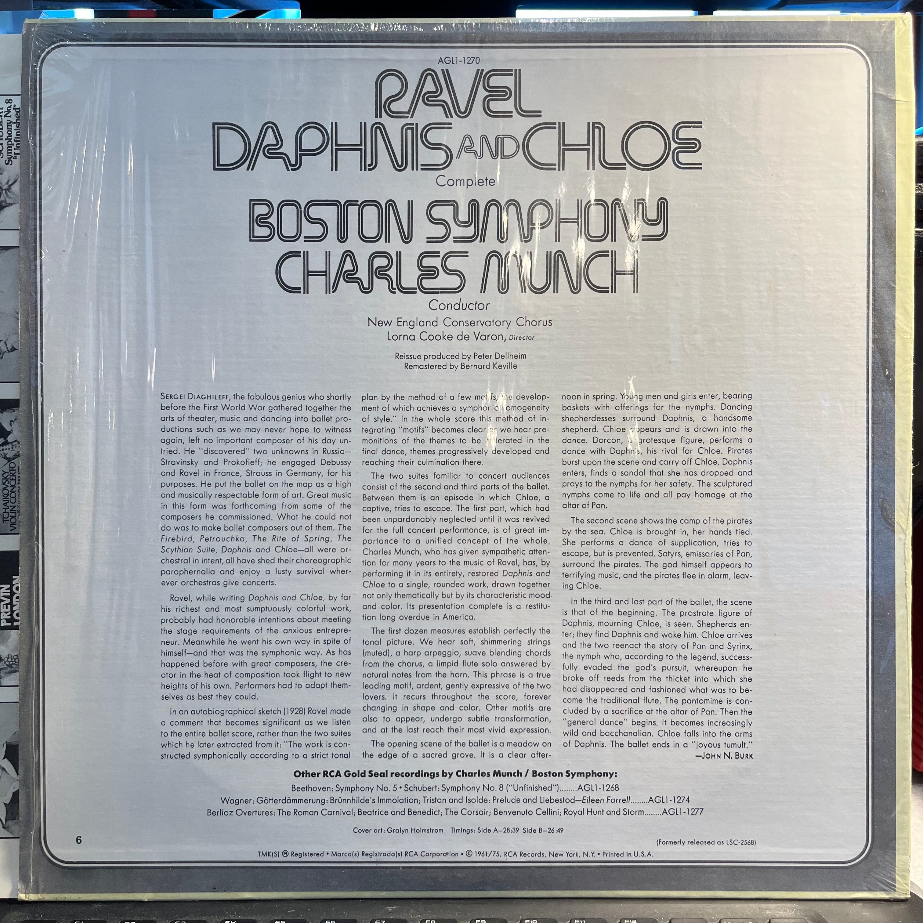Maurice Ravel - Daphnis And Chloe Complete | Near Mint (NM) Near Mint (NM)