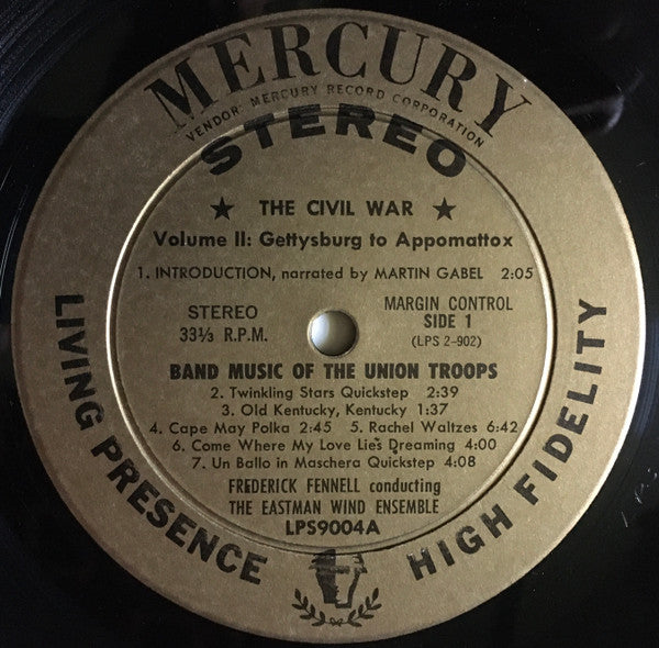 Frederick Fennell - The Civil War Its Music And Its Sounds Volume 2 | Near Mint (NM) Near Mint (NM)