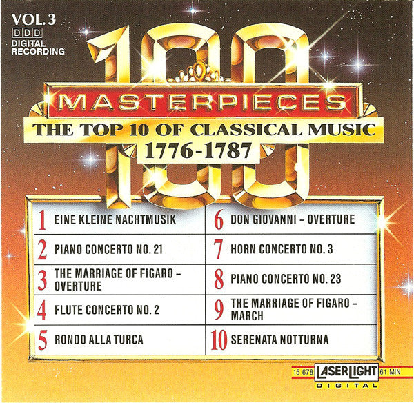 Various - The Top 100 Masterpieces Of Classical Music: 1685-1928 *10XCD BOX* | Near Mint (NM) Near Mint (NM)