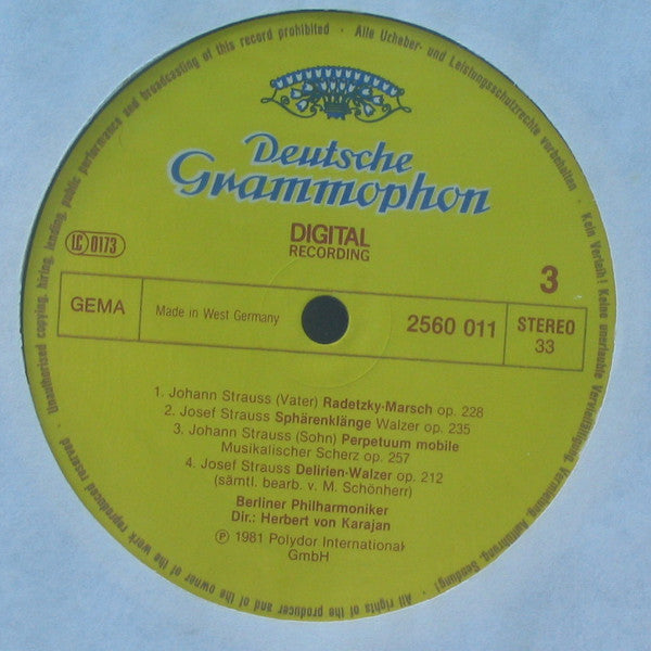 Berliner Philharmoniker - Johann & Josef Strauss Walzer•Polkas•Märsche•Ouvertüren *BOX* | Near Mint (NM) Excellent (EX)
