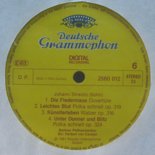 Berliner Philharmoniker - Johann & Josef Strauss Walzer•Polkas•Märsche•Ouvertüren *BOX* | Near Mint (NM) Excellent (EX)