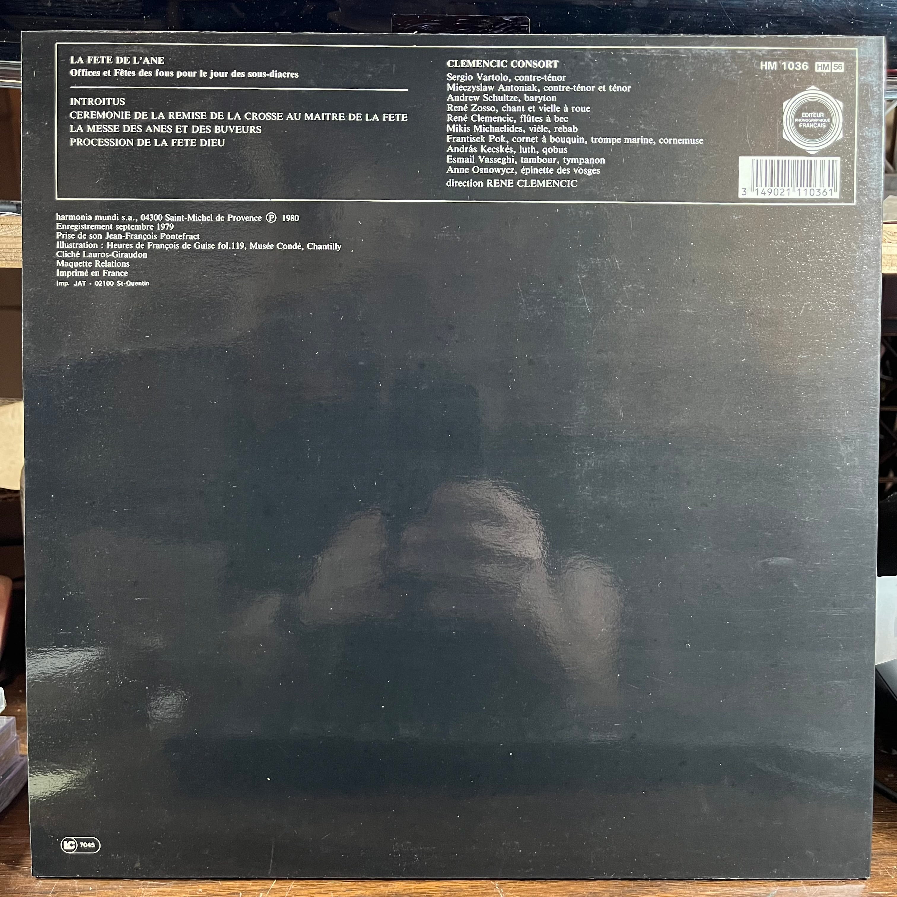 La Fête De L´âne - Traditions Du Moyen-Age (FRENCH VINYL) | Near Mint (NM) Near Mint (NM)