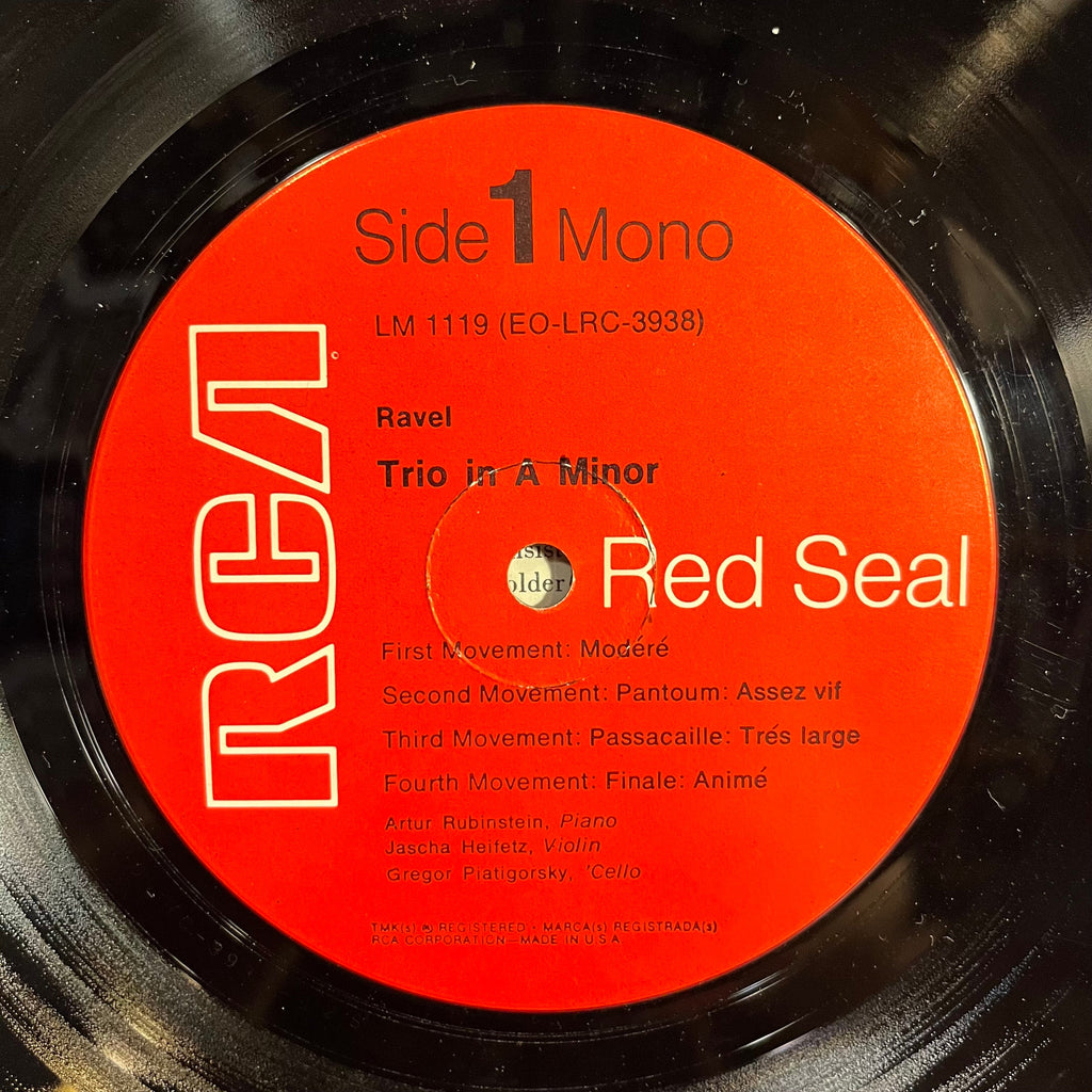 Felix Mendelssohn-Bartholdy - Trio / Trio In A Minor | Very Good Plus (VG+) Excellent (EX)