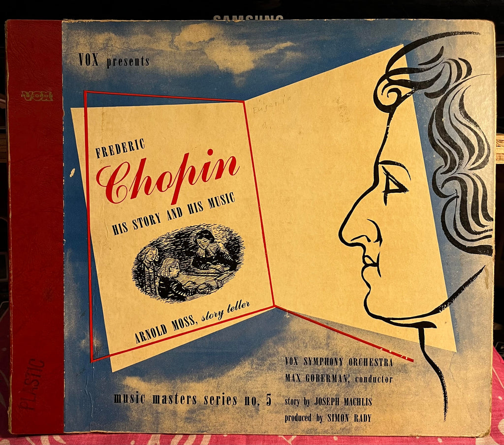 VOX Symphony Orchestra - Frederic Chopin His Story And His Music *3X10" 78RPM* | Very Good Plus (VG+) Very Good Plus (VG+)