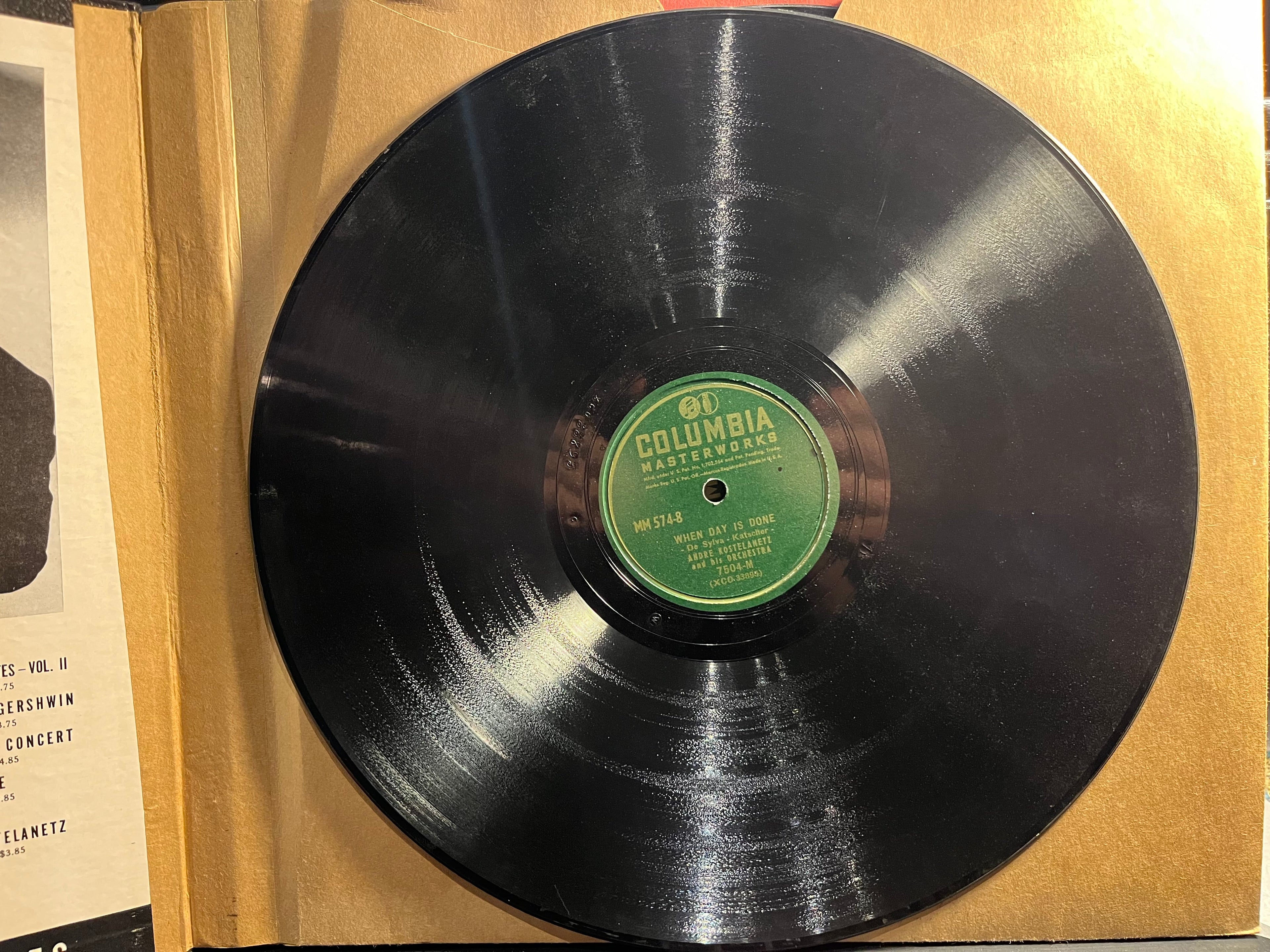 André Kostelanetz And His Orchestra - Kostelanetz Conducts... *4X 12" 78 RPM* | Very Good Plus (VG+) Very Good Plus (VG+)