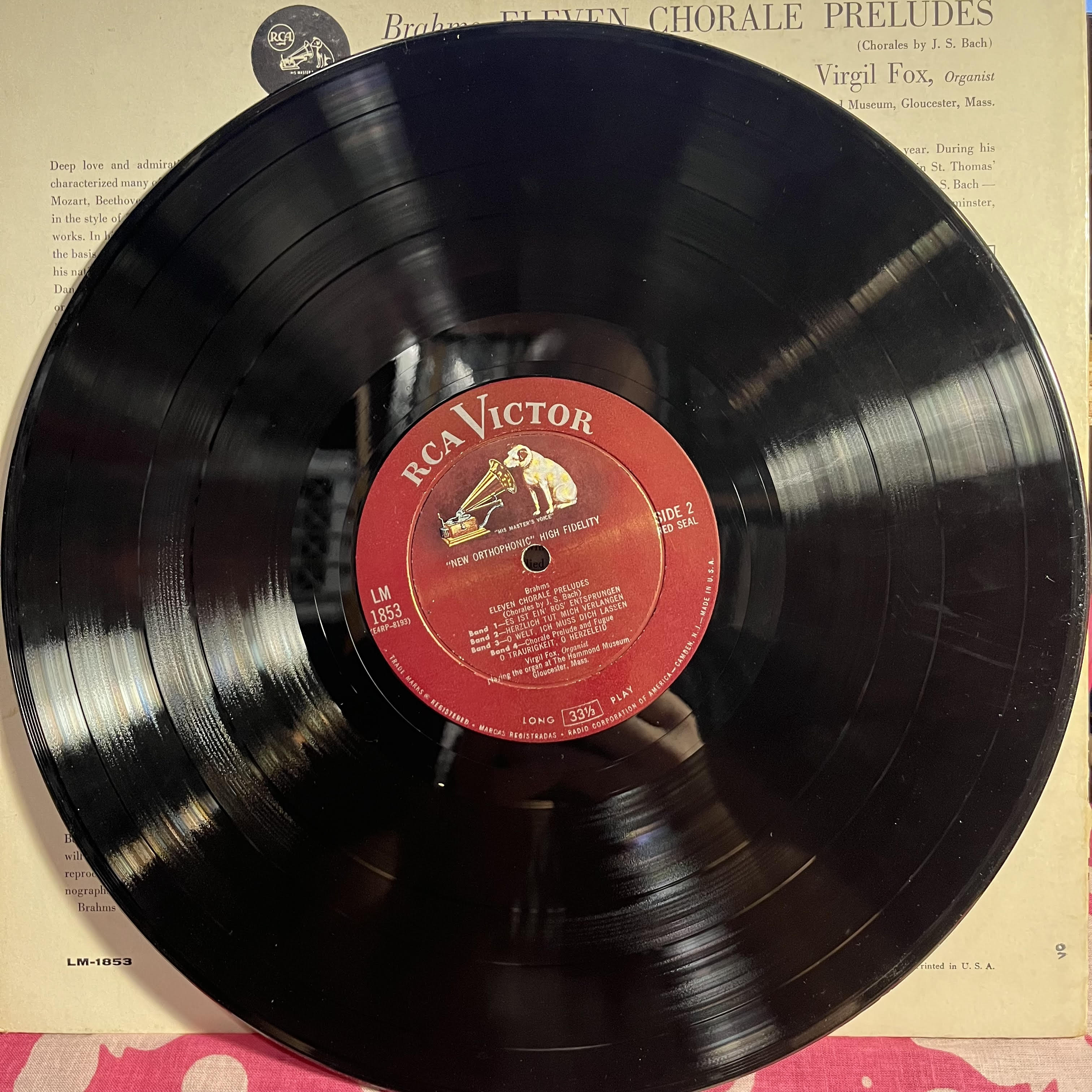 Eleven Chorale Preludes (Complete) | Very Good Plus (VG+) Very Good Plus (VG+)