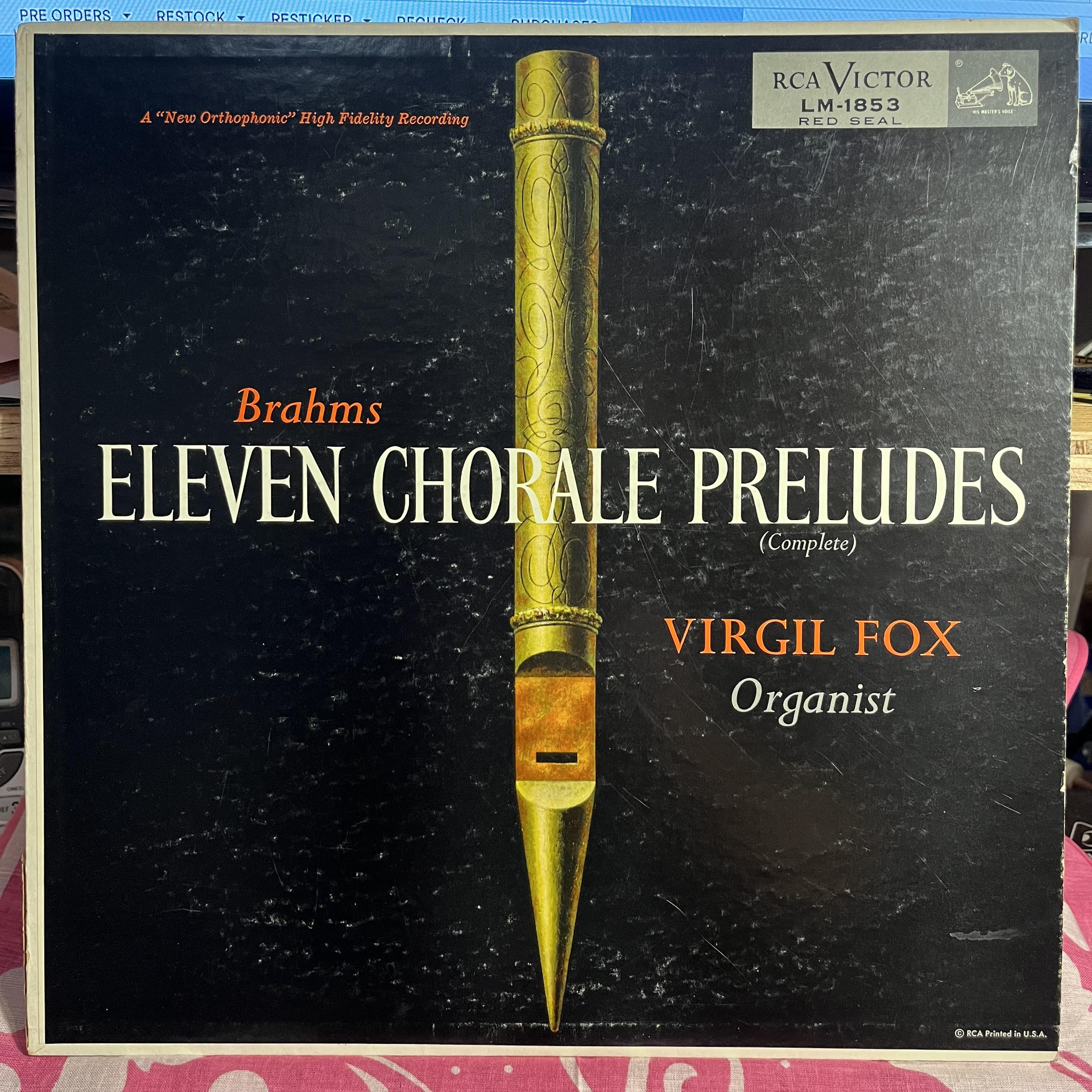 Eleven Chorale Preludes (Complete) | Very Good Plus (VG+) Very Good Plus (VG+)