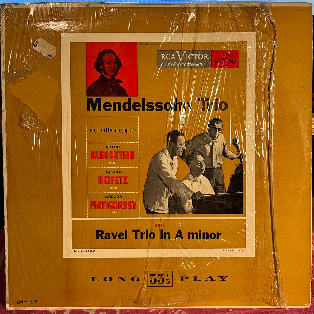 Felix Mendelssohn-Bartholdy - Trio / Trio In A Minor | Very Good Plus (VG+) Excellent (EX)