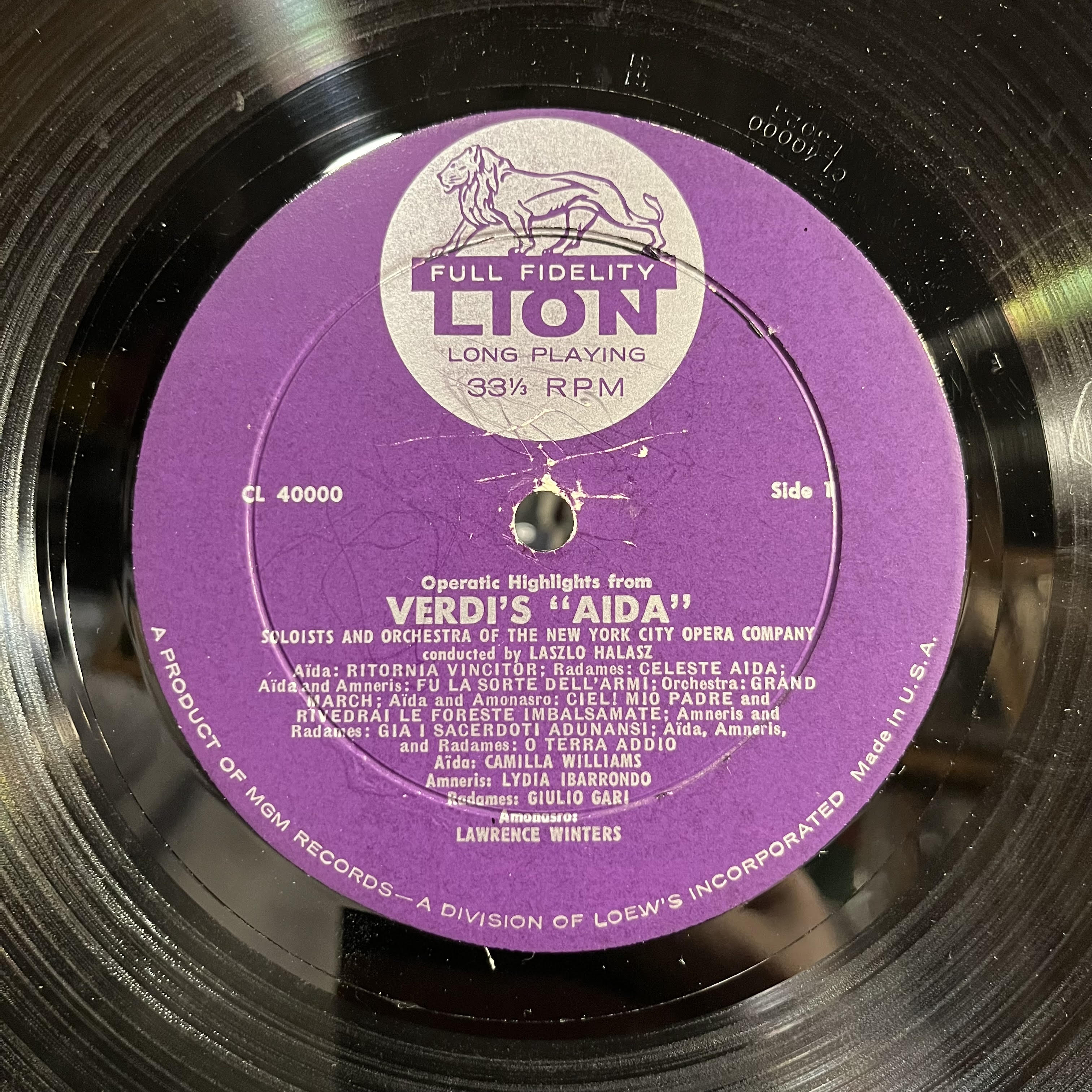 Aida / Faust | Very Good (VG) Very Good (VG)