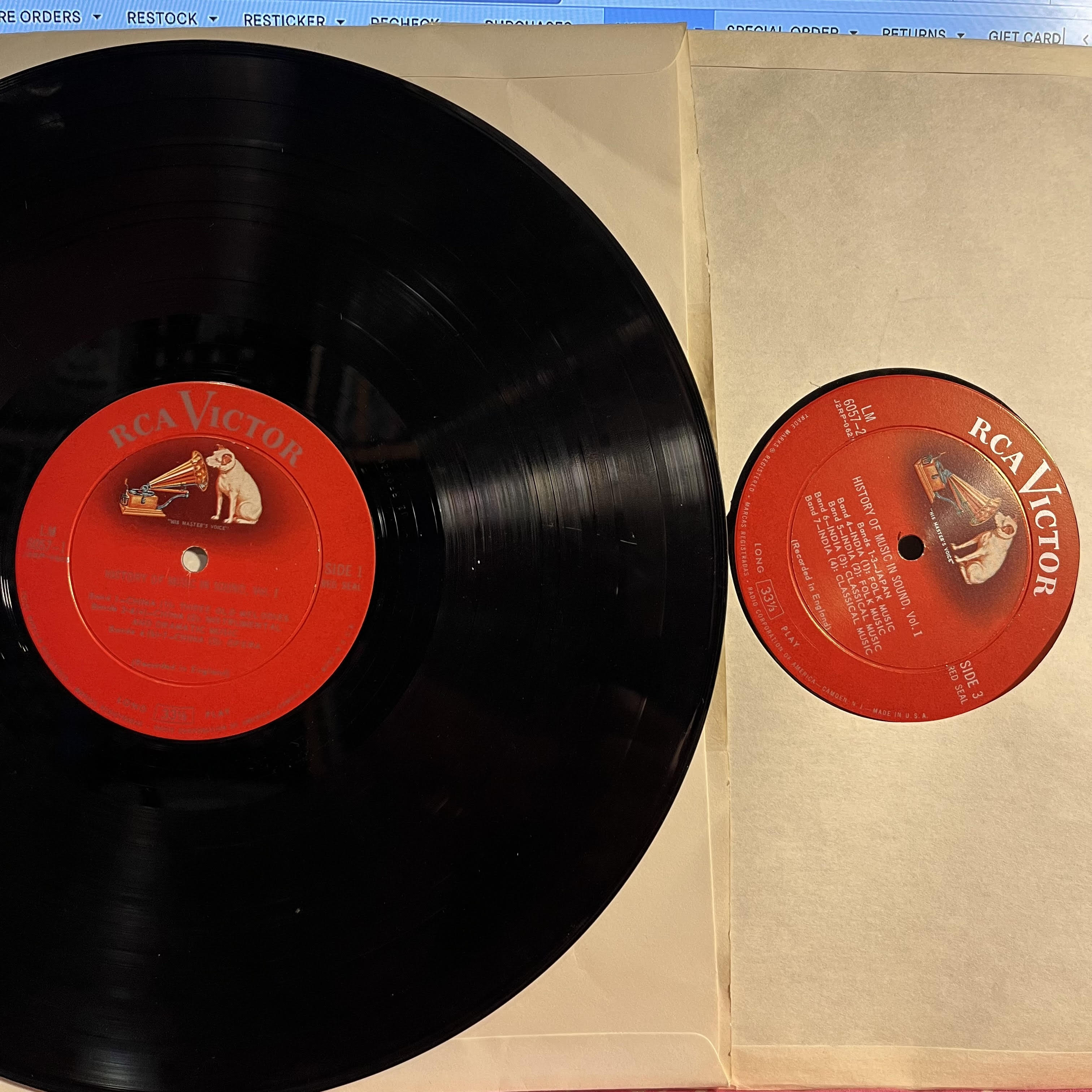 Various - Ancient And Oriental Music | Very Good (VG) Excellent (EX)