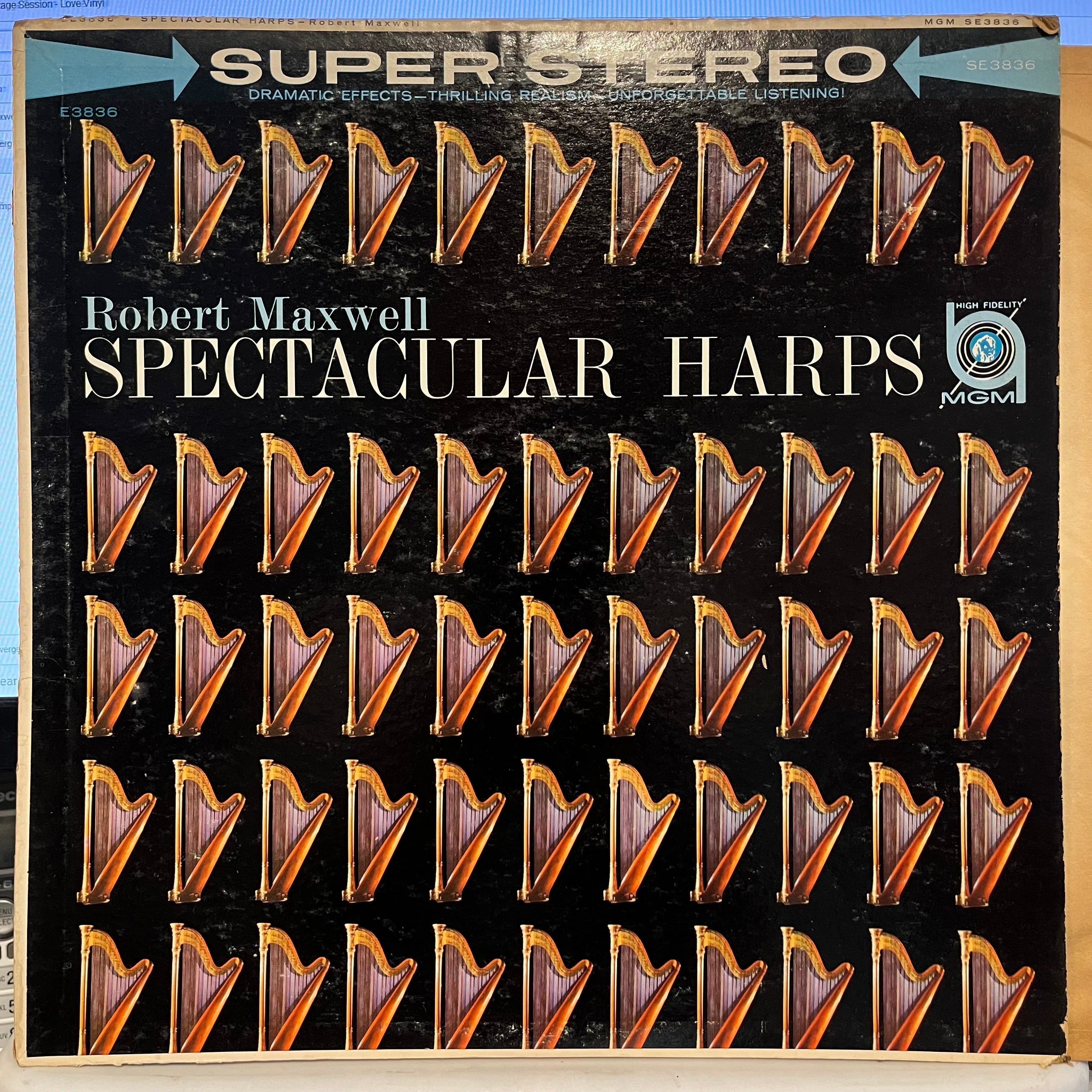 Robert Maxwell - Spectacular Harps | Very Good (VG) Very Good Plus (VG+)