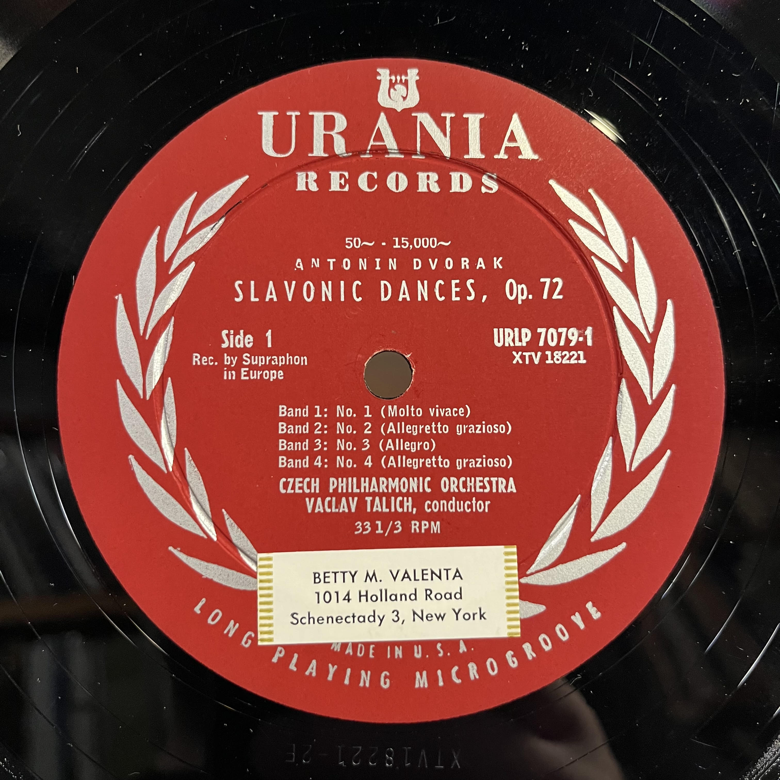 Slavonic Dances Opus 72 (Complete) | Very Good (VG) Excellent (EX)