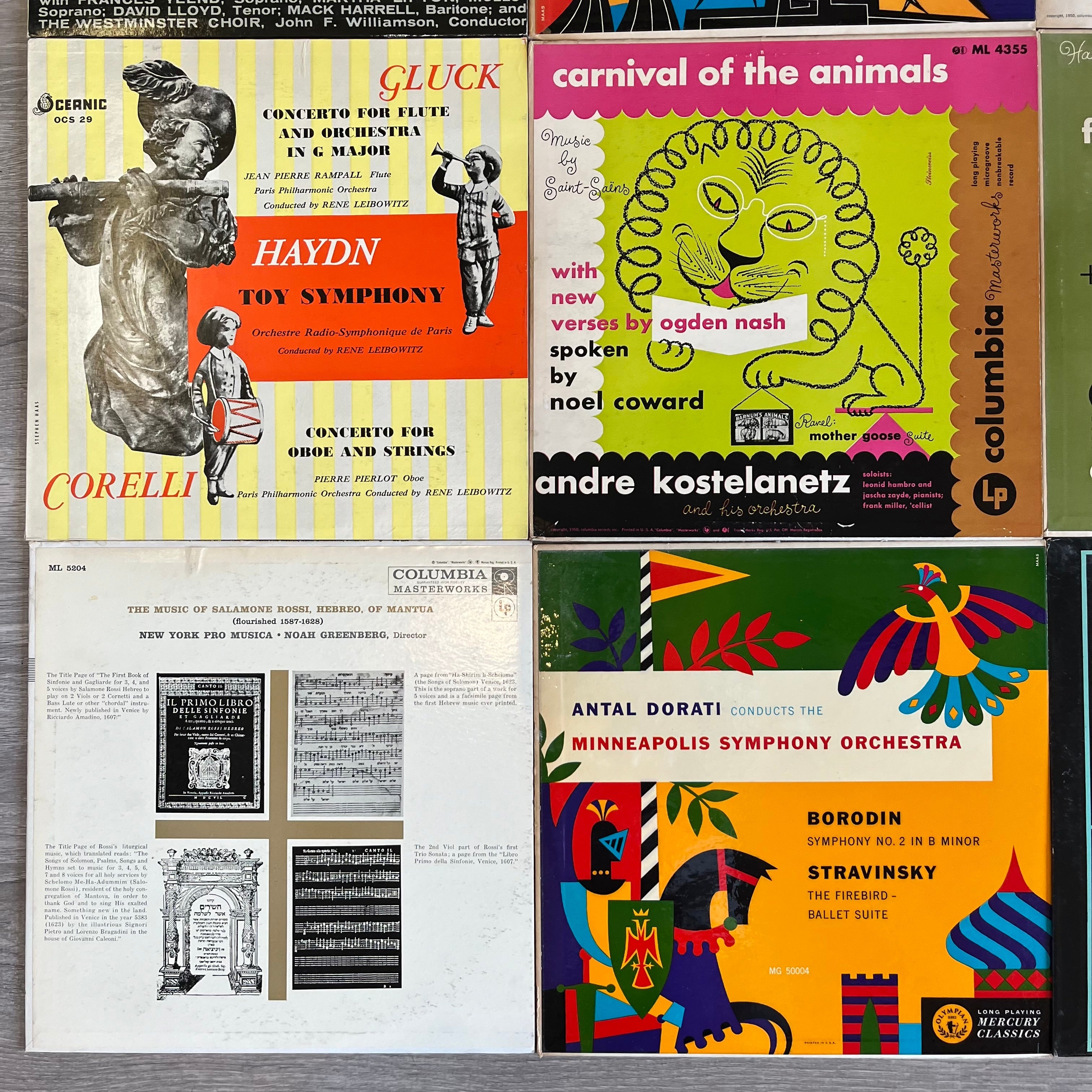 Various - 9 Classical LPs LOT 001 | Excellent (EX) Excellent (EX)
