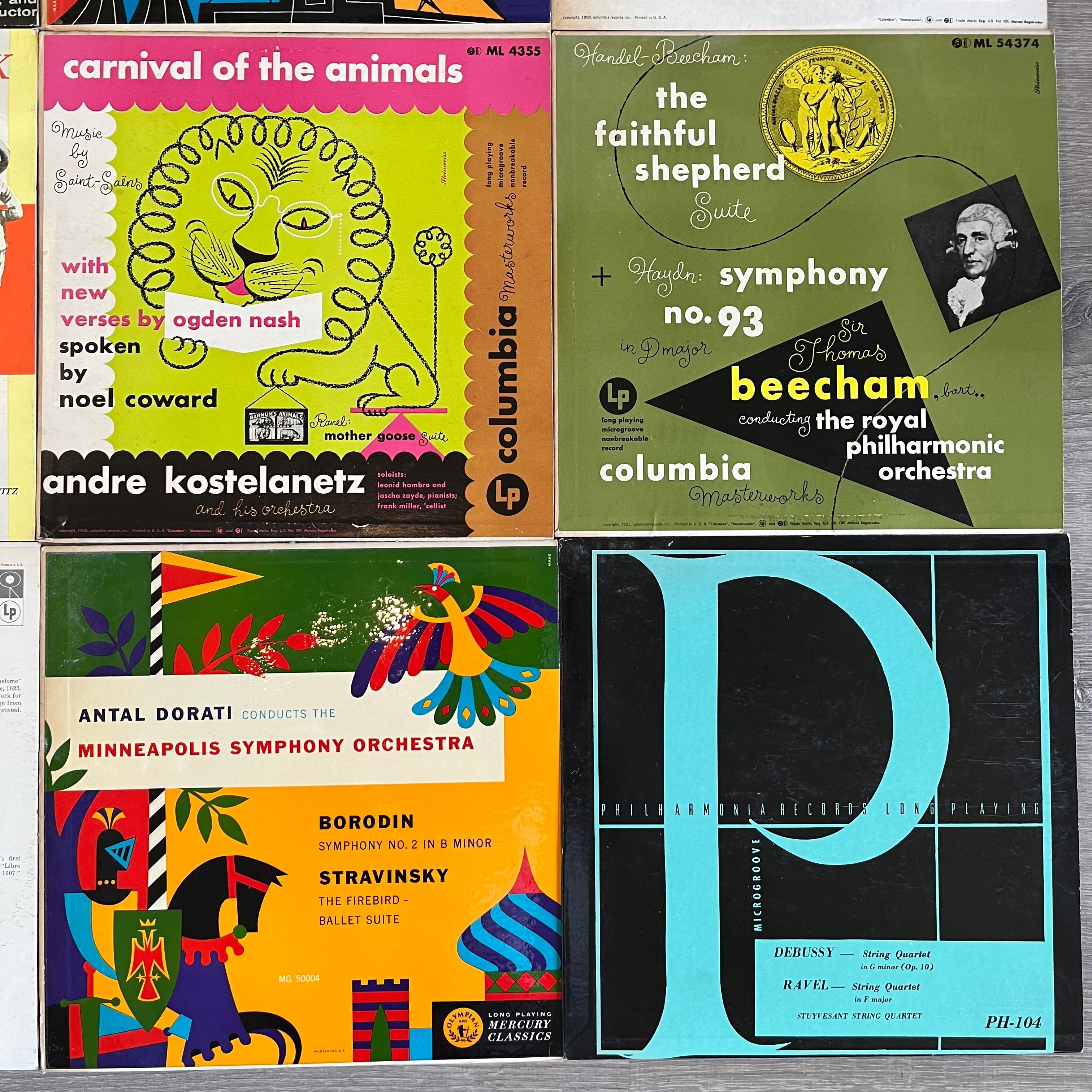 Various - 9 Classical LPs LOT 001 | Excellent (EX) Excellent (EX)