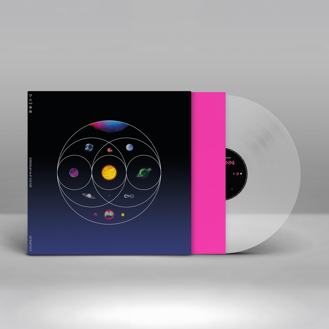Coldplay - Music Of The Spheres (Indie Exclusive Clear Ecorecord VINYL) | Mint (M) Mint (M)