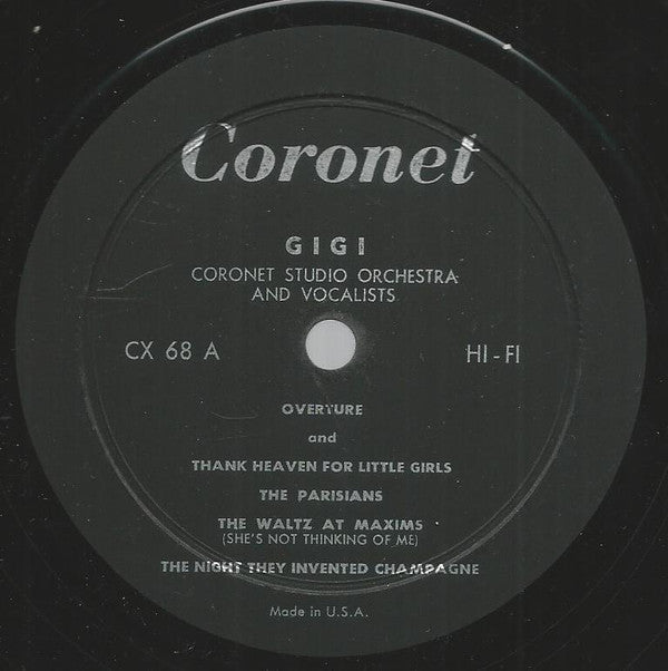 Music And Songs From Lerner And Loewe's Gigi | Very Good Plus (VG+) Near Mint (NM)