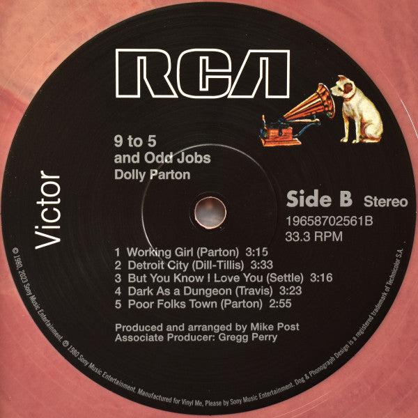 9 To 5 And Odd Jobs (ORANGE VINYL) | Mint (M) Mint (M)