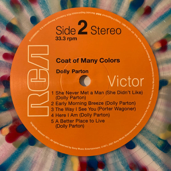 Coat Of Many Colors (COLOR VINYL) | Mint (M) Mint (M)