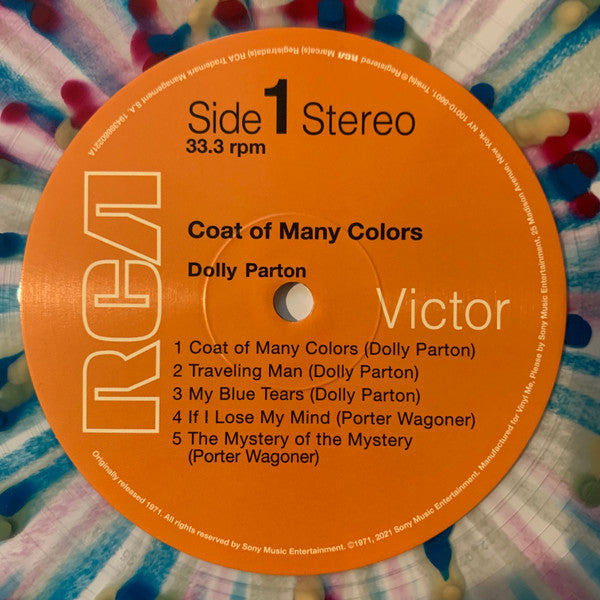 Coat Of Many Colors (COLOR VINYL) | Mint (M) Mint (M)