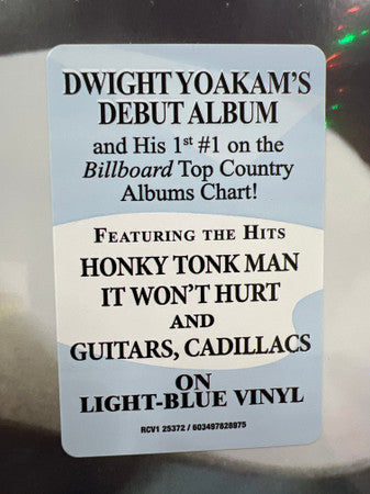 Guitars, Cadillacs, Etc., Etc. (IEX | LIGHT BLUE VINYL) | Mint (M) Mint (M)