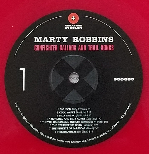 Gunfighter Ballads And Trail Songs (RED VINYL) | Mint (M) Mint (M)
