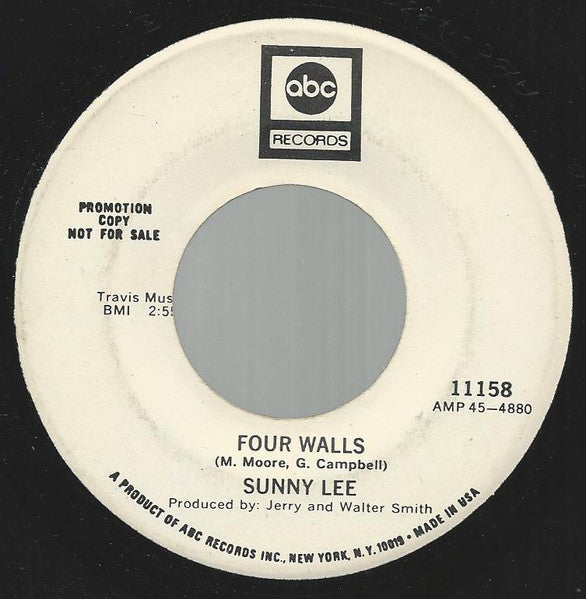 Four Walls / The Man They Sweep Up Off The Floor (7" VINYL) | Excellent+ (EX+) Excellent (EX)