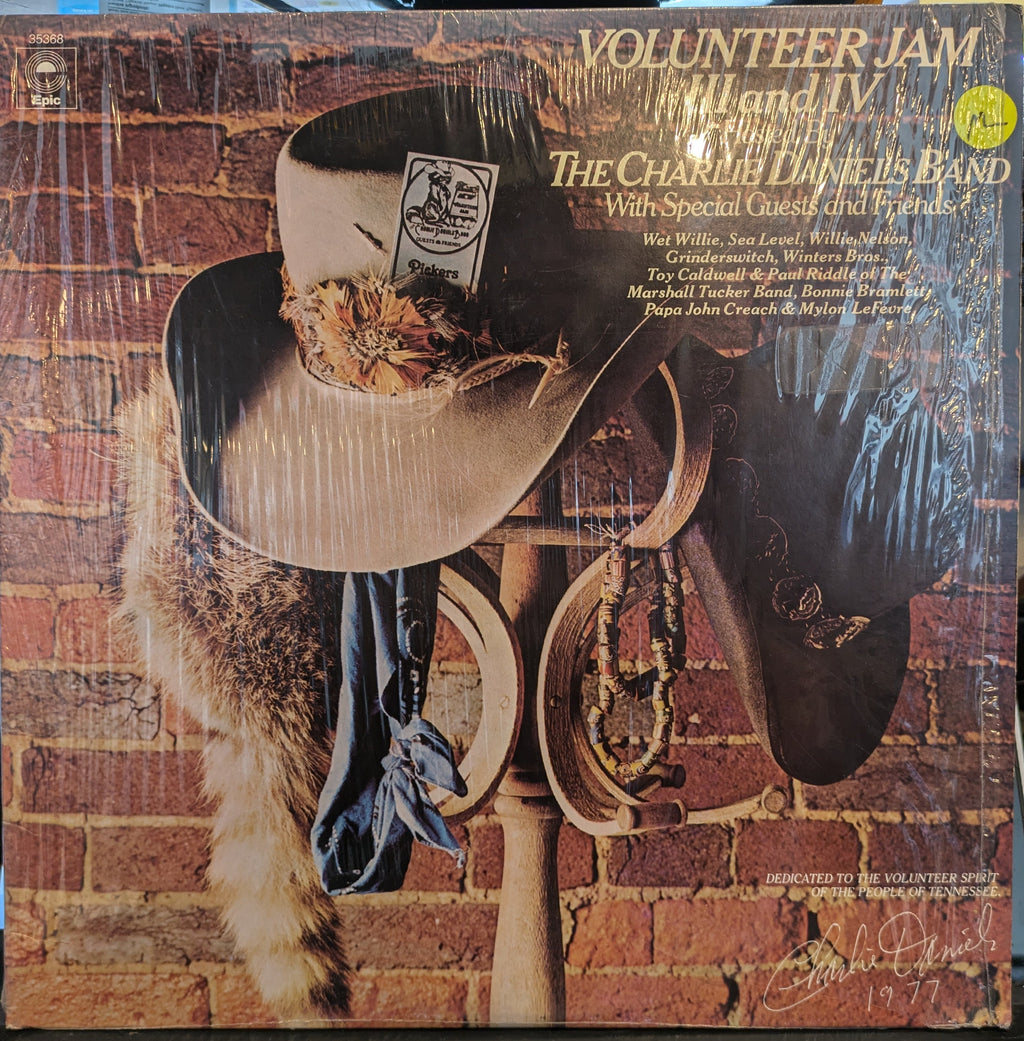 The Charlie Daniels Band - Volunteer Jam III And IV *SHRINK/TERRE HAUTE* | Excellent (EX) Near Mint (NM)