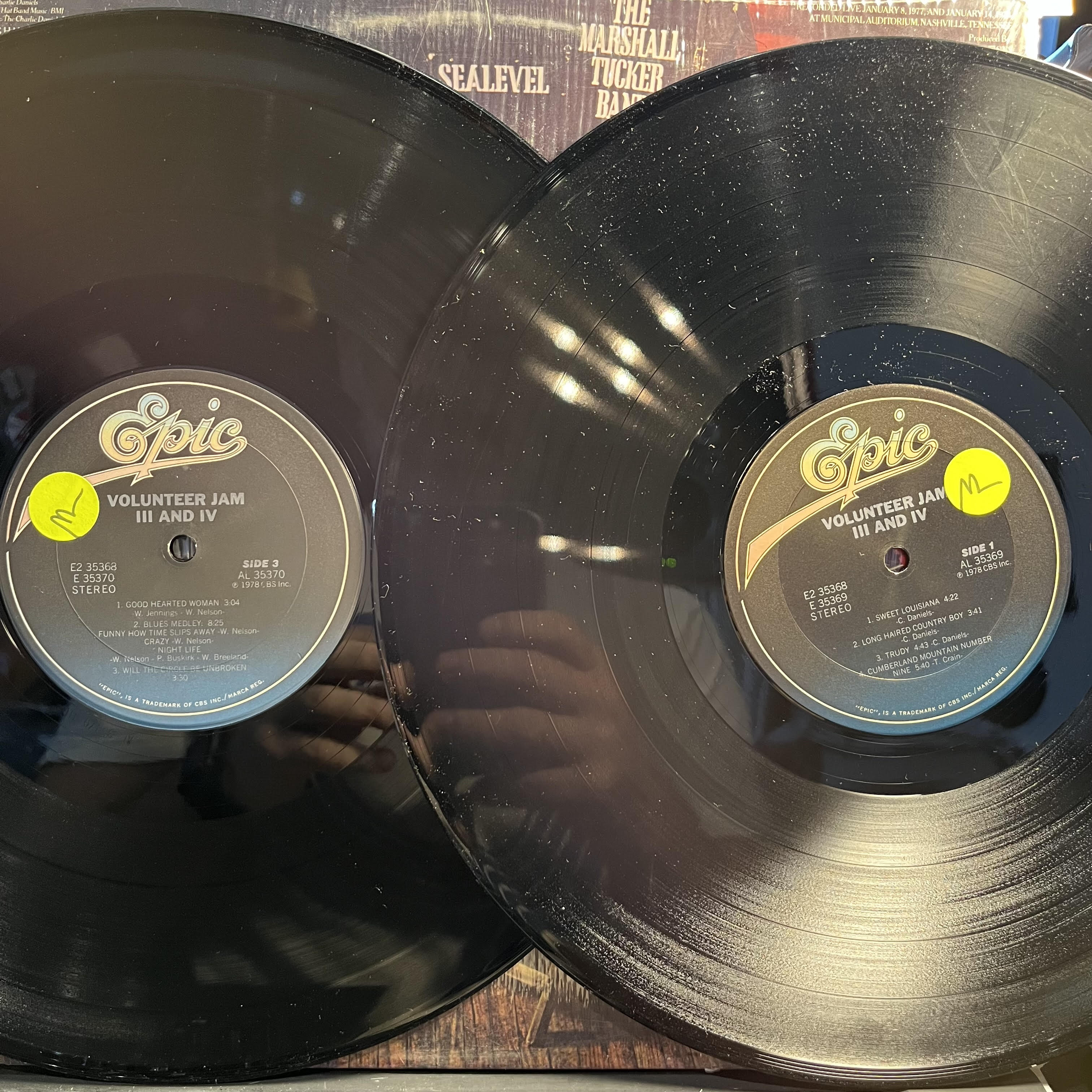 The Charlie Daniels Band - Volunteer Jam III And IV *SHRINK/TERRE HAUTE* | Excellent (EX) Near Mint (NM)